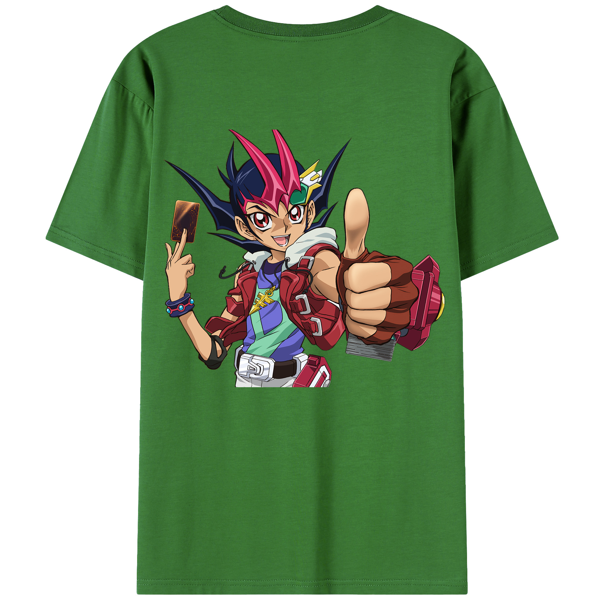 （画像用） 遊☆戯☆王 Yu-Gi-Oh! レディース半袖Tシャツ(バックプリント)
